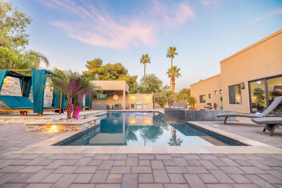 Prázdninový dům Hozho Residence On Cactus Scottsdale USA